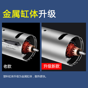 Twin Cylinder Air Pump 24V 200W Digital Display Car Tire Inflator With 300cm Hose And Pressure Gauge - Product Image 5