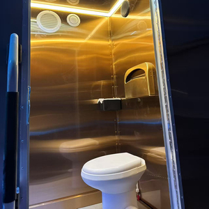 Toilettes portables de luxe avec unité de douche et accès pour personnes handicapées, remorque de toilettes pour les stations de villégiature en plein air, les événements de bien-être - Product Image 6