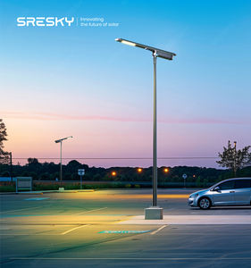 SRESKY 2025 meilleur vendeur intégré extérieur IP65 8800LM réverbère solaire industriel avec écran d'affichage à LED pour une utilisation sur route - Product Image 5