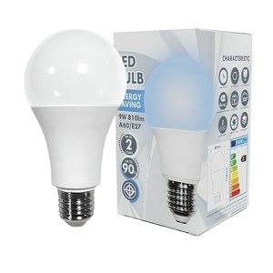 Ampoule LED Woojong A60 <span class=keywords><strong>E27</strong></span> <span class=keywords><strong>10W</strong></span> Économie d'Énergie 115 Lm/W Certifiée Energy Star AC100-240V PF0.9 pour le Marché Taïwanais - Product Image 1