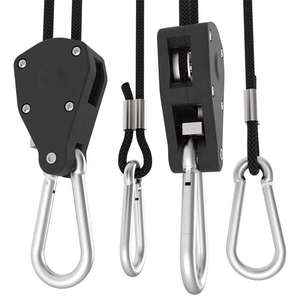 Cintres industriels d'intérieur <span class=keywords><strong>en</strong></span> métal <span class=keywords><strong>pour</strong></span> plantes avec cliquet réglable <span class=keywords><strong>pour</strong></span> fil et <span class=keywords><strong>corde</strong></span> de <span class=keywords><strong>suspension</strong></span> <span class=keywords><strong>pour</strong></span> les installations de culture professionnelles - Product Image 6