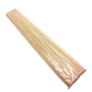 Bamboo Skewer Extra Long Heavy Duty Marshmallow Roasting Skewers Round Bamboo Sticks