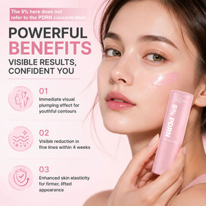 Bálsamo Multiusos de Colágeno Rosa PDRN 0.01% PDRN Antienvejecimiento, Efecto Rellenador Instantáneo, Hidratación 24H, Barra Facial para Líneas Finas - Product Image 2