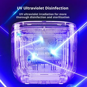 Limpiador Ultrasónico Portátil con Vibración de Alta Frecuencia y Esterilización UVC, Máquina de Limpieza para Uso Doméstico - Product Image 6