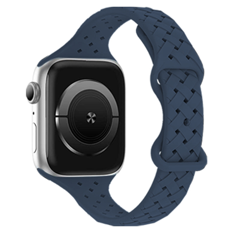 For Watch8 Charm Smartwatch Strap Small Waist Plastic Woven Rubber Buckle Lightweight Durable
