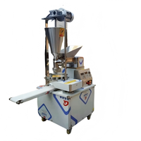 Machine automatique de fabrication de bao buns en acier inoxydable avec moteur, haute capacité, ligne de production 20 pièces/min pour Baozi, Momo et Siopao