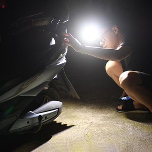 Phare à faisceau large 500 lumens projecteur USB sans danger <span class=keywords><strong>pour</strong></span> les yeux lumière douce haute Ra COB <span class=keywords><strong>lampe</strong></span> <span class=keywords><strong>frontale</strong></span> LED lecture travail Fix phare - Product Image 2