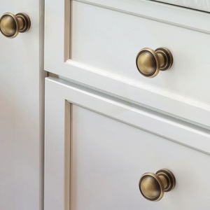 Traditional Brass <b>Cabinet</b> <b>Knobs</b> T-Shaped Eco-Friendly Easy Installation Durable for Kitchen Furniture - Product Image 5