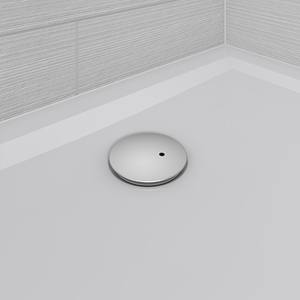 Receveur de douche rectangulaire antidérapant en pierre artificielle ardoise blanche <span class=keywords><strong>MEBO</strong></span> - Product Image 4