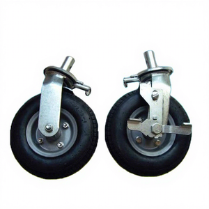 Gummirad Lenkrolle Gummi-Lenkrolle mit Bremse Sprühwagen-Rad - Product Image 1