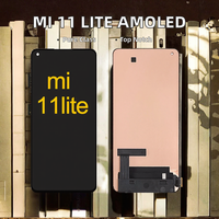 Panneau d'écran tactile d'affichage avec 1 an de garantie pour le téléphone portable Xiaomi Mi 11 Lite 4G/5G