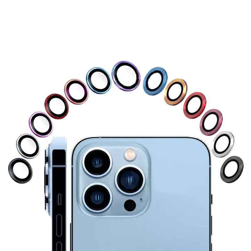 TOP Qualität HD Clear Single gehärtetes Glas Kamera objektiv Glass chutz für iPhone 11 12 13 14 Pro max
