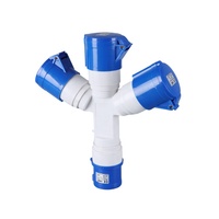 Prise multiple industrielle 3 voies TYP-2023 32A 220V/240V 3 broches
