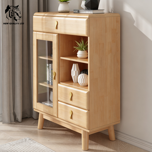 Venta directa de fábrica, excelente precio, personalizable, gran stock, dropshipping, aparador de madera de nuevo diseño para sala de estar. - Product Image 3