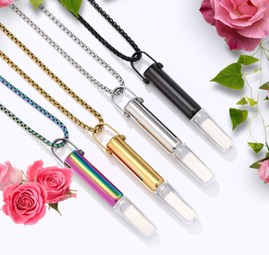 Ингалятор-ожерелье для отказа от курения без табака и никотина, с ароматерапией и эфирными маслами, для снятия тревоги - Product Image 1