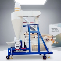 Machine de séparation air-pierre 5XQC-10 pour usage agricole, haute productivité, pour éliminer les impuretés légères et les pierres des céréales