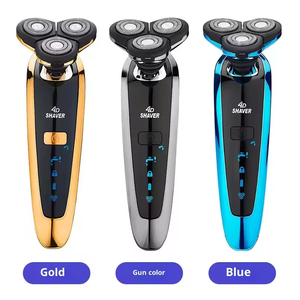 Rasoir électrique 4D rechargeable intelligent et multifonctionnel entièrement lavable pour la barbe, vente en gros et distribution - Product Image 4