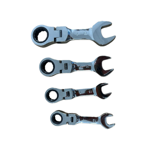 Customized Logo 72 Tooth Stubby Flex Head Ratcheting <strong>Combination</strong> <strong>Wrench</strong> 6-19mm Mini Ratcheting <strong>Wrench</strong> - Product Image 5
