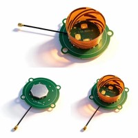 Antena GPS GNSS UAV Cuádrifilar de Alta Precisión Ligera CT P-186, Conector SMA, Material FPC, Compatible con BDS y GLONASS