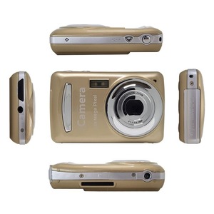 Digital Camera 16 Megapixel 2.4 Inch Screen 720P Resolution Tf Card Slot Gold Color - Product Image 1
