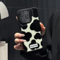 Coque Premium à Imprimé Léopard Compatible avec iPhone 17/18 Pro Max Convient également aux iPhone 13/14 avec coque en gel luxueuse