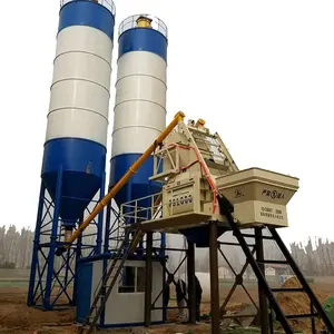 Kleine Hzs 35 35m 3/H Klaar Droge Mortel Natte Mix Beton Batching Plant Te Koop