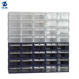 Almacenamiento Industrial Apilable <span class=keywords><strong>de</strong></span> Plástico Transparente con Cajón Modular Transparente, Caja <span class=keywords><strong>para</strong></span> <span class=keywords><strong>Piezas</strong></span> <span class=keywords><strong>Pequeñas</strong></span> - Product Image 2