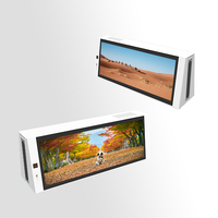 Urban Mobility AI-Powered 4K IP65 LCD Ad Screen 3000 Nit Brillo Ajustable LED Pantalla de video al aire libre Póster digital para la ciudad