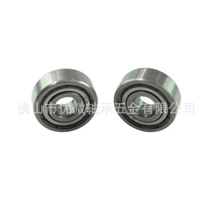 Rodamiento de bolas de ranura profunda 5x14x5mm de acero inoxidable S605ZZ, rodamiento en miniatura para planta de fabricación - Product Image 4