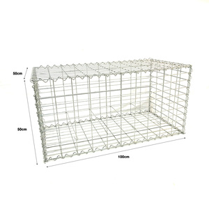 2x1x1 m kaynaklı gabion kutusu, gabion sepet Fabrika - Product Image 1