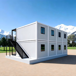 Expédition immédiate : Conteneur démontable, logement modulaire préfabriqué, entrepôt au design moderne à toit en pente - Product Image 3