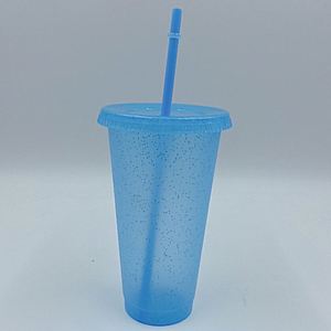 Gobelet isotherme à double paroi de 24 oz avec couvercle et paille, boisson directe, anti-fuite, utilisation en fête, unisexe - Product Image 1
