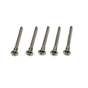 Vis autotaraudeuses à tête cylindrique personnalisée DIN 7981 304SS M6 demi-filetage pour moto et équipement médical - Product Image 1