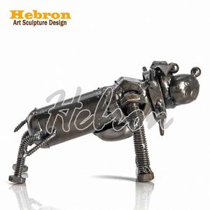 งานศิลปะโลหะเชิงนามธรรมที่สร้างสรรค์สำหรับตกแต่งห้องนั่งเล่น<span class=keywords><strong>ตู้</strong></span>วางทีวี & โมเดลเครื่องประดับโลหะงานฝีมือบนโต๊ะ - Product Image 6