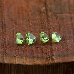 YASHEE Peridoto Corte Pera 6x4 mm Gema Suelta Verde Natural para Fabricación de Joyas - Product Image 2