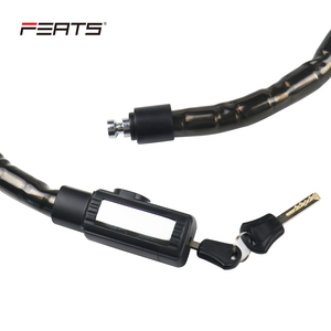 FERTS – serrure de vélo à verrouillage audacieux de 22mm et <span class=keywords><strong>antivol</strong></span> <span class=keywords><strong>fiable</strong></span> pour vélo, Scooters et motos - Product Image 4