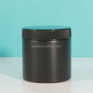 Venta al por mayor, tarro negro de HDPE, tarro de boca ancha, vitamina, nutrición, polvo, tarro para suplementos, tarro de plástico con tapas de rosca negras - Product Image 4