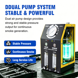 Détecteur de fuite de fumée portable professionnel 12V avec garantie d'un an, machine de test EVAP pour équipement de diagnostic automobile - Product Image 3