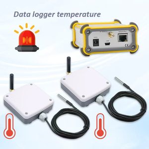 Sensores de Monitoreo de Temperatura, 2 Juegos de Sensores de Temperatura Inalámbricos Industriales para Sistemas de Refrigeración - Product Image 1
