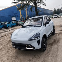 SUV Eléctrico de Lujo con Interior de Primera Clase, Mini EV Hatchback de 5 Plazas, Automático, con Batería de Litio, Vehículo Urbano para Pasajeros