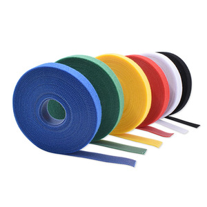 Fascia per cavi in Nylon eco-compatibile su misura con anello a gancio regolabile doppio lato su entrambi i lati per varie applicazioni - Product Image 6