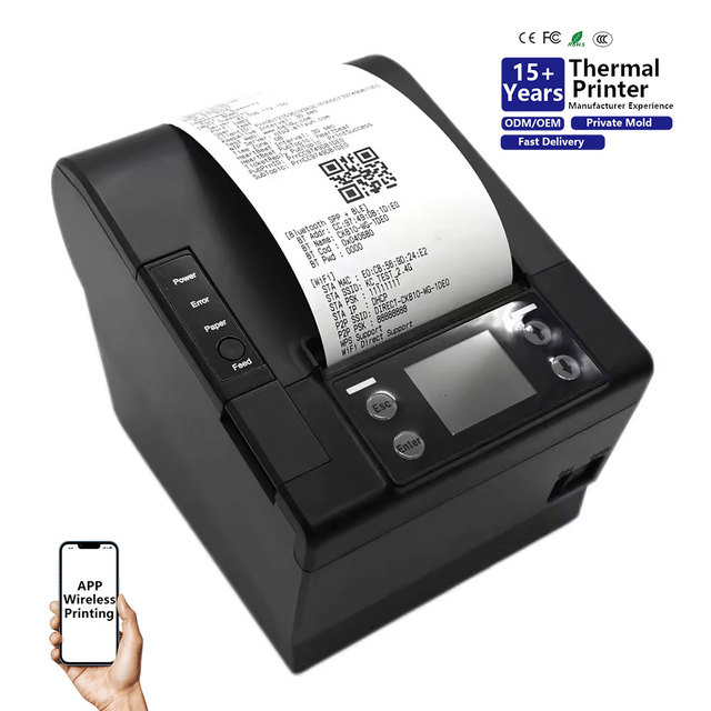 80mm Cloud Thermal Auto-Cutter Receipt Printer bluetooth 80mm Wireless Printer for MQTT Server