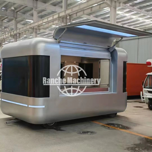 Grill BBQ Fumoir Standard UE USA Camion de Nourriture Cuisine Mobile Entièrement Équipée Remorque de Restauration - Product Image 1