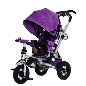 High Quality Cheap Pink Trike Parts Of The Baby Tricycle Portable Children Push Tricycles With Good Service