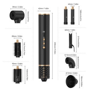 Ensemble de brosses sèche-cheveux multifonctionnelles à air haute vitesse 7 en 1 - Product Image 4