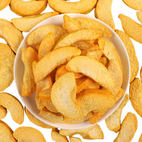 Groothandel gedroogde fruitschijfjes, gevriesdroogde perzikscheikjes, pure gevriesdroogde perzikscheikjes, OEM/ODM