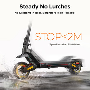 Monopattino Elettrico Engwe Y700 per Uso Urbano e Fuoristrada, 3 Livelli di Regolazione, 28nm di Trazione, Batteria 18ah, 25km/h, Impermeabile IPX5, Pieghevole - Product Image 5