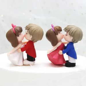 Birthday cake decoration newly married couples cake ornaments landscape ornaments