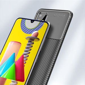 Custodia per telefono cellulare morbida in fibra di carbonio TPU per Samsung per <span class=keywords><strong>Galaxy</strong></span> <span class=keywords><strong>S21</strong></span> <span class=keywords><strong>Plus</strong></span> S22 S30plus S30 Ultra Note20 Ultra 5G - Product Image 5