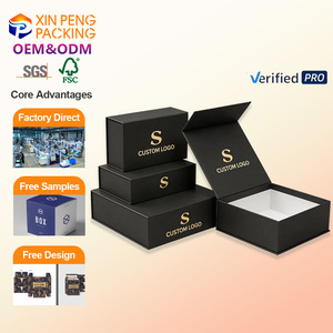 <span class=keywords><strong>Emballage</strong></span> cadeau en carton ondulé magnétique pliable OEM 2026 XP avec laminage mat, luxueux, réutilisable, écologique, logo personnalisé, kraft - Product Image 1